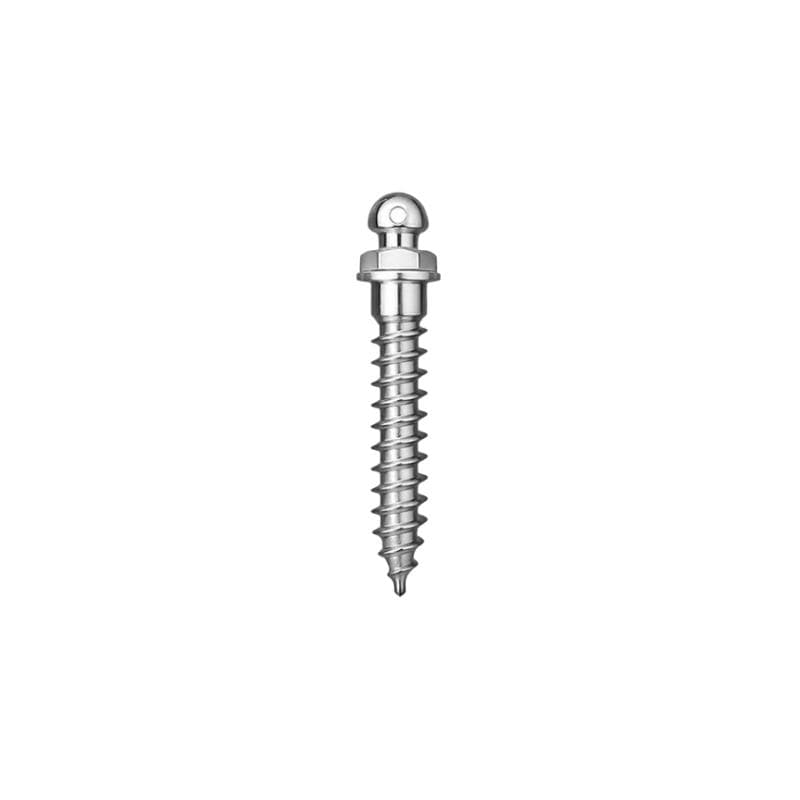Matt Ortho Implant Mini Screw Mushroom Button Head Titanium Grade 5 - ⌀1.4 mm x 6 mm