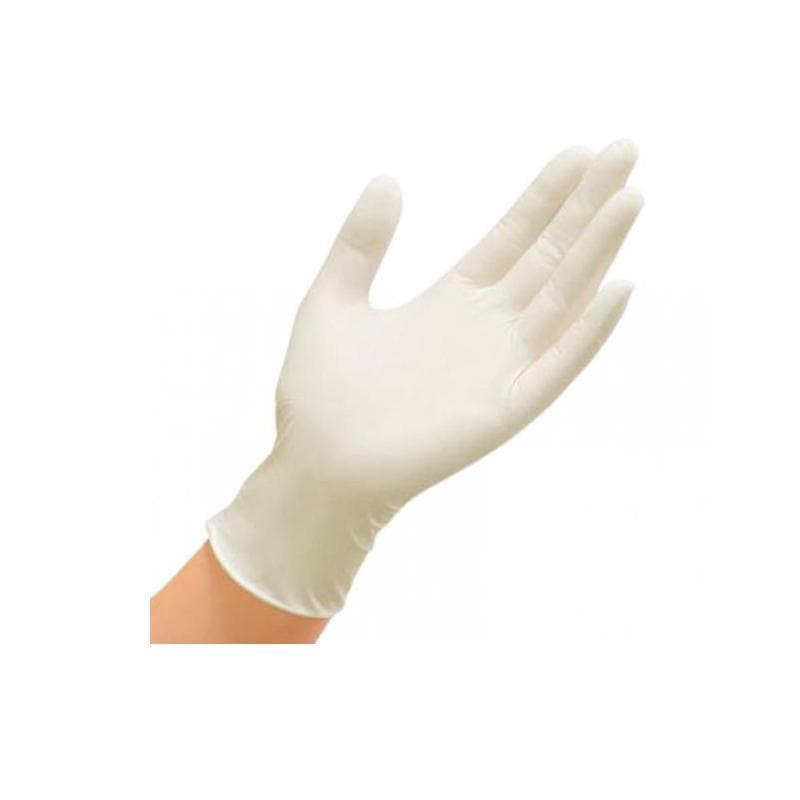 3 x Latex Gloves Powder Free Medium