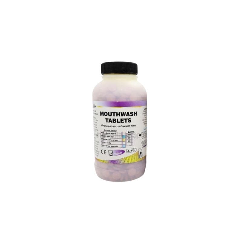 Mouth Wash Tablet Blue Strong Spearmint